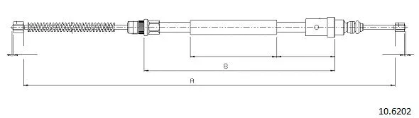 Cable Pull, parking brake (10.6202)