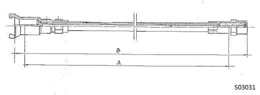 Speedometer Cable (S03031)