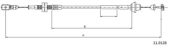 Accelerator Cable (11.0128)