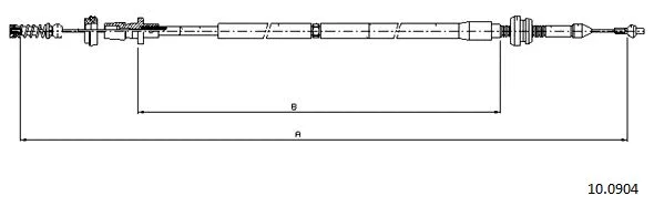 Accelerator Cable (10.0904)