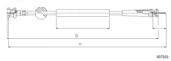 Speedometer Cable (S07101)