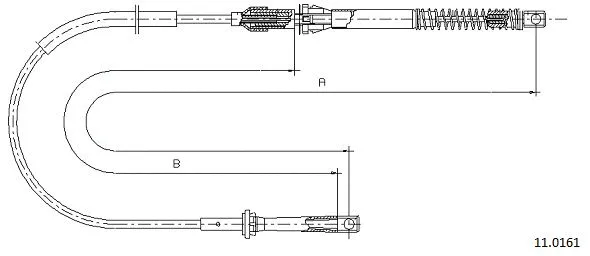 Accelerator Cable (11.0161)