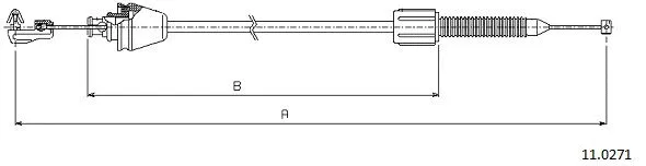 Accelerator Cable (11.0271)