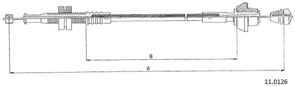 Accelerator Cable (11.0126)