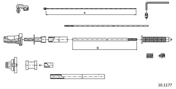 Accelerator Cable (10.1177)