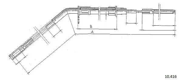 Cable Pull, parking brake (10.416)