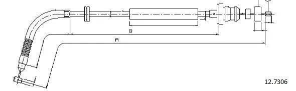 Accelerator Cable (12.7306)