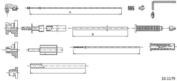 Accelerator Cable (10.1179)