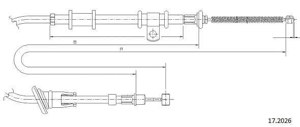 Cable Pull, parking brake (17.2026)