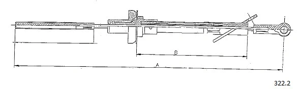 Cable Pull, clutch control (322.2)