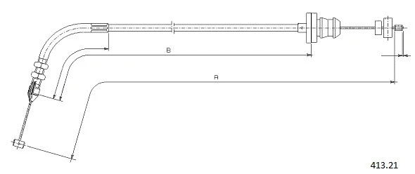 Accelerator Cable (413.21)
