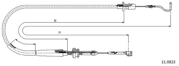 Accelerator Cable (11.0823)