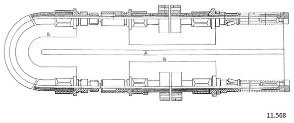 Cable Pull, parking brake (11.568)