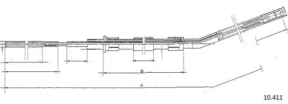 Cable Pull, parking brake (10.411)