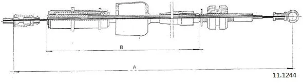 Accelerator Cable (11.1244)