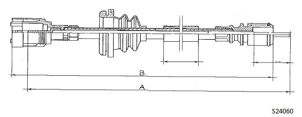 Speedometer Cable (S24060)