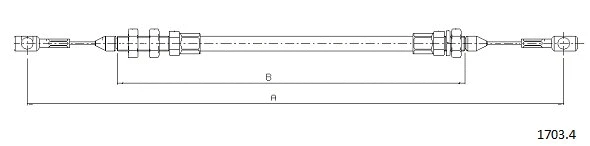 Accelerator Cable (1703.4)