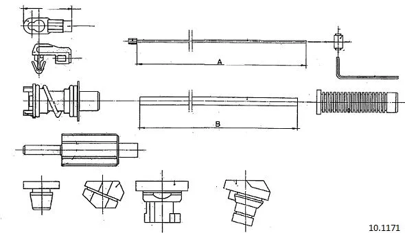Accelerator Cable (10.1171)