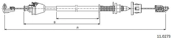 Accelerator Cable (11.0273)