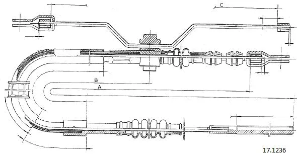 Cable Pull, parking brake (17.1236)