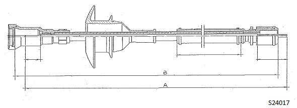 Speedometer Cable (S24017)