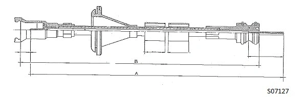 Speedometer Cable (S07127)