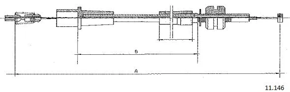 Accelerator Cable (11.146)