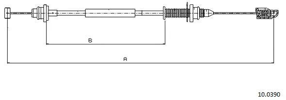 Accelerator Cable (10.0390)