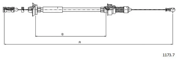 Accelerator Cable (1173.7)