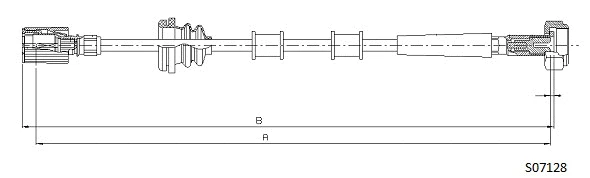 Speedometer Cable (S07128)