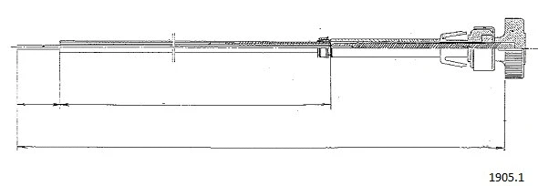 Cable, starter (1905.1)