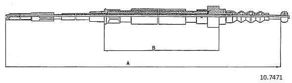 Cable Pull, parking brake (10.7471)