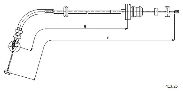 Accelerator Cable (413.22)