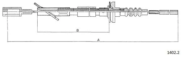 Cable Pull, clutch control (1402.2)