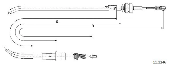 Accelerator Cable (11.1246)