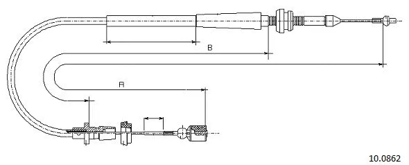 Accelerator Cable (10.0862)