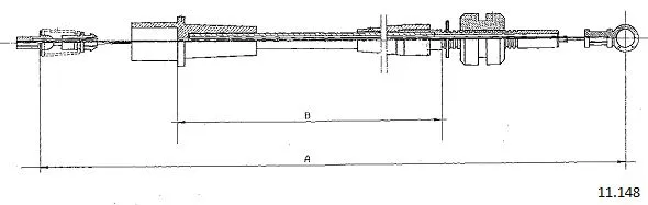 Accelerator Cable (11.148)