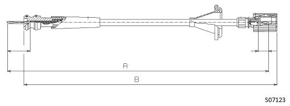 Speedometer Cable (S07123)