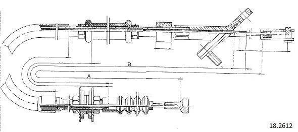 Cable Pull, clutch control (18.2612)