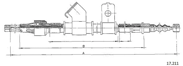 Cable Pull, parking brake (17.211)