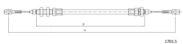 Accelerator Cable (1703.5)