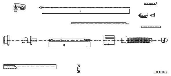 Accelerator Cable (10.0382)