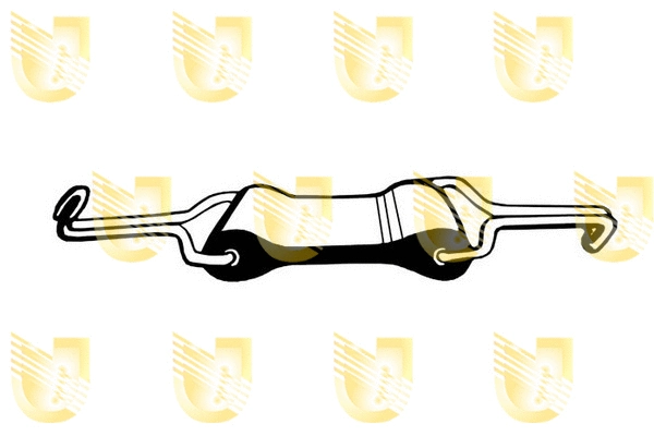 Rubber Strip, exhaust system (165044)