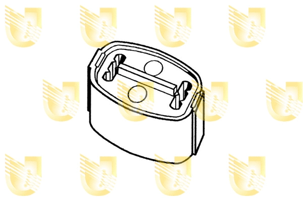 Rubber Strip, exhaust system (165083)