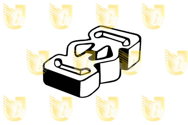 Rubber Strip, exhaust system (165050)
