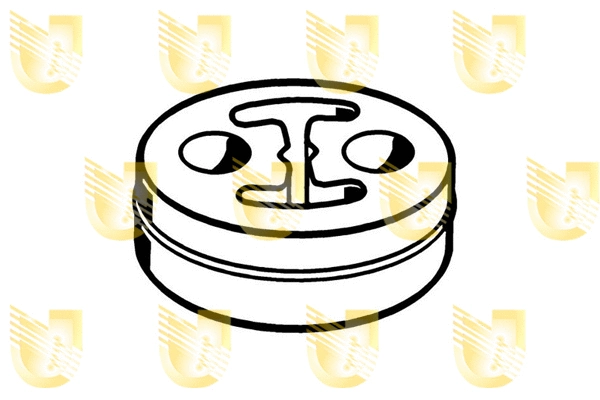 Rubber Strip, exhaust system (165124)