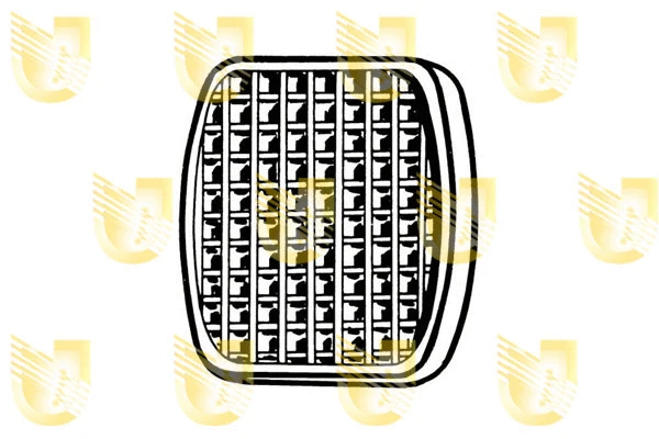 Pedal Pad, brake pedal (155045)