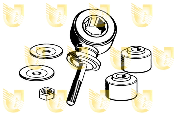 Repair Kit, stabiliser coupling rod (391530C)