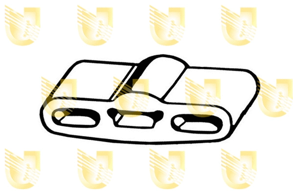 Rubber Strip, exhaust system (165021)