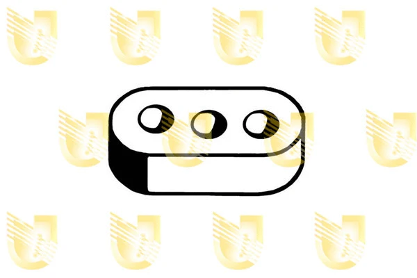 Rubber Strip, exhaust system (165035)